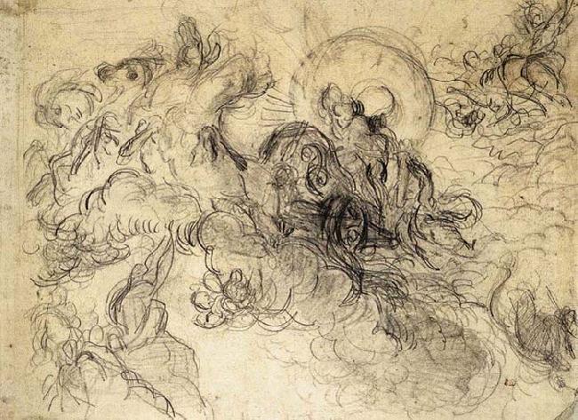 Apollo Slays Python, Eugene Delacroix